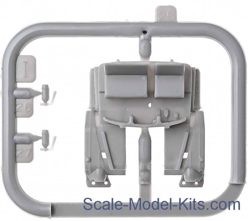 SCALE MODEL KIT 1/72 NEW ZIL-131 AVD MODELS 1292 SNOW BLOWER DE-210 