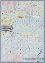 BD48009 Demo aircrafts of Su-27 family full stencil