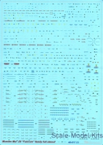 BD48017 Decal for Mikoyan MiG-29 Fulcrum family full stencil