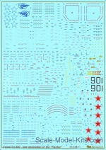 BD48039 Decal for Sukhoi Su-35S