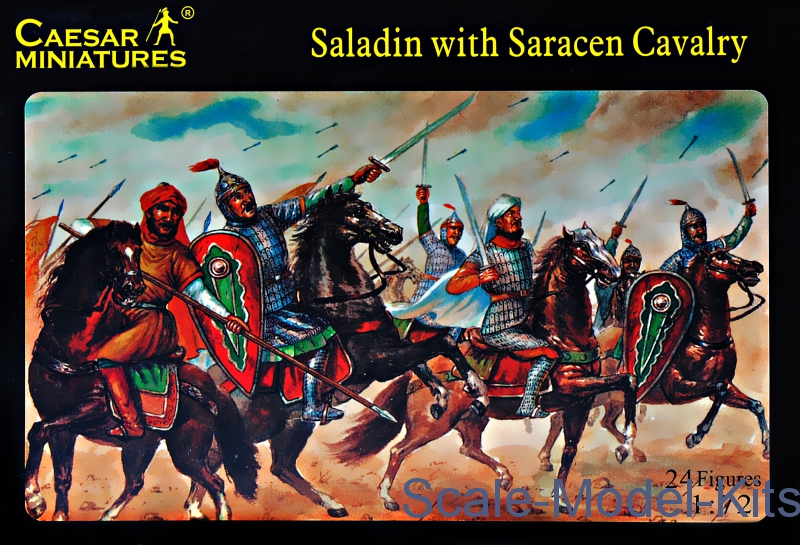 Caesar Miniatures 1 72 Saladin Saracens Cavalry 018 Plastic Toy Soldiers New 