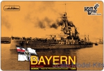 Warships: 1/350 Combrig Models 3536FH - German Bayern Battleship, 1916, Combrig, Scale 1:350