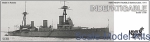 Warships: 1/700 Combrig 70455 - HMS Indefatigable Battlecruiser, 1911, Combrig, Scale 1:700