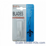 Blades for model knife, 5 pcs