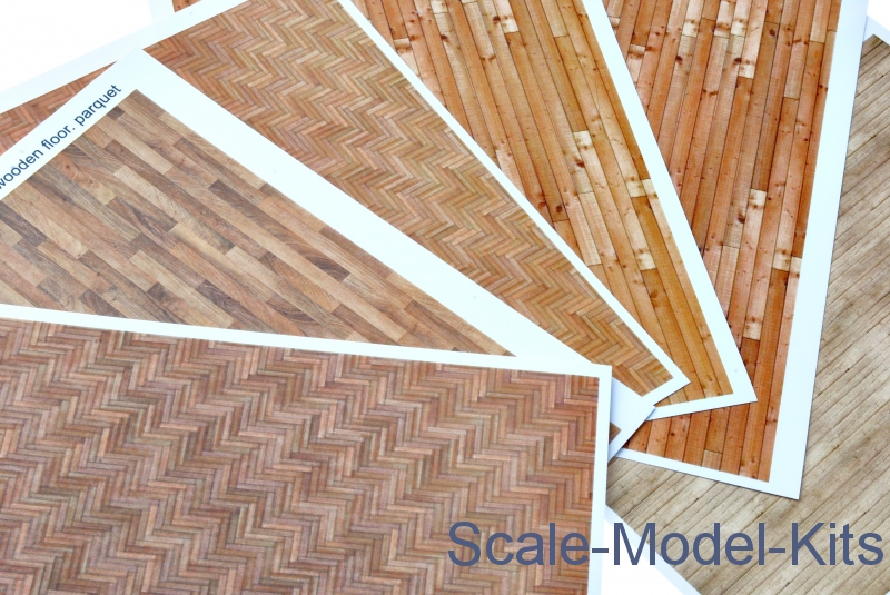 Cardboard Printing Tiled Floor Dan Models 35269-1/35 Material for dioramas