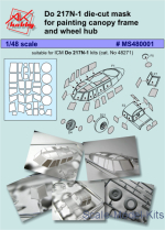 DAN-MS480001 Mask for Do 217N-1 ICM kit