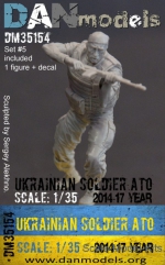 DAN35154 Ukrainian soldier 2014-2017. Ukraine. ATO, set #5 (resin)