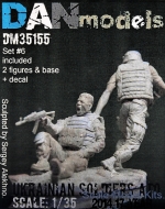 DAN35155 Ukrainian soldiers ATO, 2014-17, set #6 (resin)