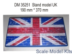 DAN35251 Display stand. UK theme, 370x190mm