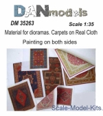DAN35263 Material for dioramas. Carpets on Real Cloth. Painting on both sides #3