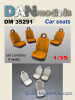 Accessories for diorama. Car seats 4 pcs