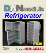 Accessories for diorama. Refrigerator 2 pcs