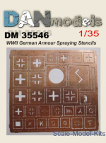 DAN35546 German Armour Spraying Stencils