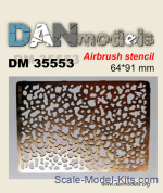 DAN35553 Photo-etching: Airbrush stencil
