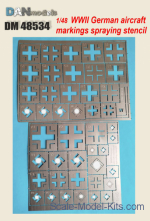 DAN48534 Stencil for WWII Luftwaffe aircraft markings