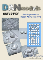 DAN72113 Mask for An-12 for Roden kit