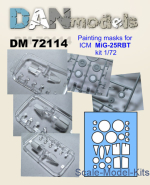 DAN72114 Mask for MiG-25RBT for ICM kit