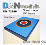 DAN72240 Display stand. United Kingdom theme, 180x240mm
