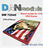 DAN72245 Display stand. USA theme, 240x290mm