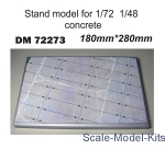 DAN72273 Display stand. Theme - aerodrome land in, 240x280mm