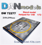DAN72277 Display stand. Helipad, 240x290 mm
