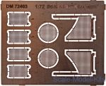 Grilles 1/72 for King Tiger, WWII