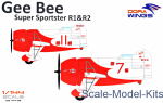 DW14402 Gee Bee Super Sportster R1&R-2 (2 model kits in box)