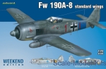 EDU-07435 Fw 190A-8 standard wings (Weekend Edition)
