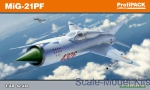 Fighters: Mikoyan MiG-21PF, Profipack edition, Eduard, Scale 1:48