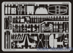 Photo-etched parts: Photoetched set 1/48 Su-25K Frogfoot interior, Eduard, Scale 1:48