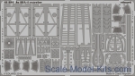 Photo-etched parts: Photoetched set for Ju 88A-4 exterior, ICM kit, Eduard, Scale 1:48