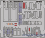 EDU-49495 Photoetched set 1/48 B-57B seatbelts., for Airfix kit