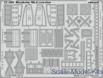 Photo-etched parts: Photoetched set 1/72 Blenheim Mk.I exterior, for Airfix kit, Eduard, Scale 1:72
