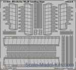 Photo-etched parts: Photoetched set 1/72 Blenheim Mk.IF landing flaps, Airfix kit, Eduard, Scale 1:72