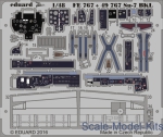 Photo-etched parts: Photoetched set 1/48 Su-7 (Smer), Eduard, Scale 1:48