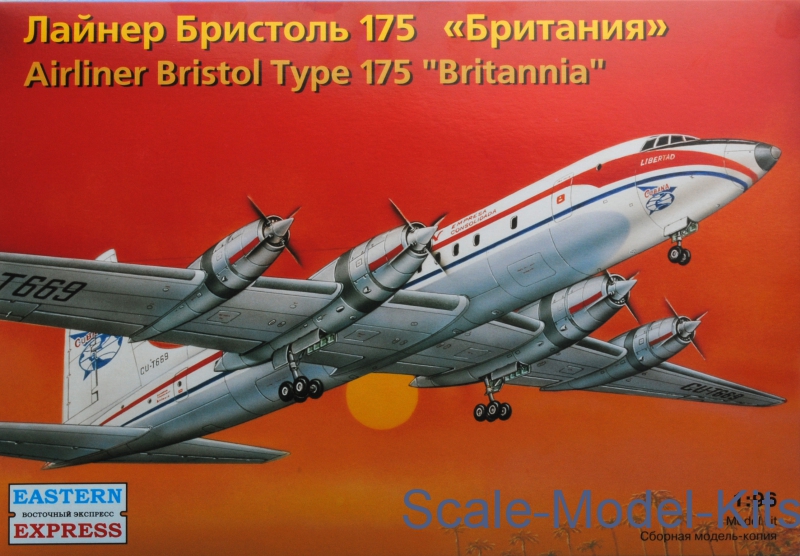 RODEN 312 Bristol 175 Britannia Liner Series 300 1/144 Scale Plastic Model Kit for sale online 