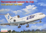 Civil aviation: Civil airliner Yak-42D UTair/EMERCOM, Eastern Express, Scale 1:144