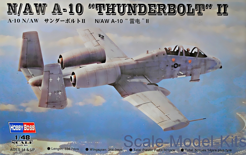 Print Scale Decals 1/48 FAIRCHILD REPUBLIC A-10 THUNDERBOLT II Part 1 