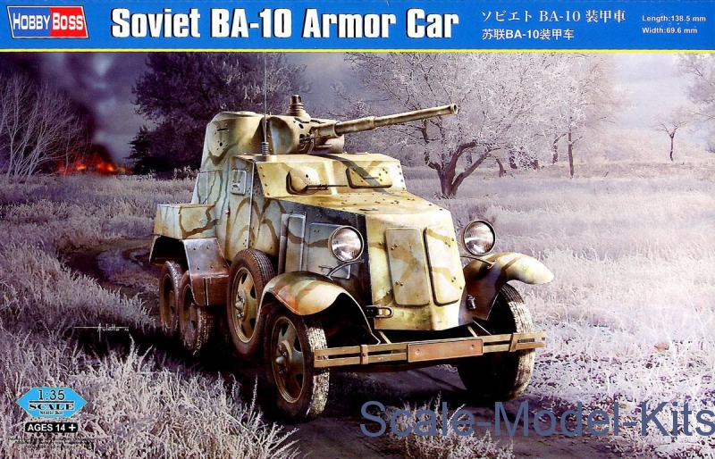 Hobbyboss 1/35 83838 soviet BA-3 armor voiture 