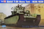 Tank: Soviet T-35 Heavy Tank - 1938/1939, Hobby Boss, Scale 1:35