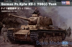 HB84818 German  Pz.Kpfw  KV-1  756( r ) tank