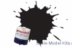 HUM-A021 BLACK 12ml GLOSS Acrylic Tinlet