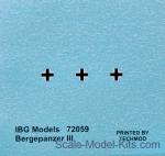 Bergepanzer III German armored recovery vehicle, easy assembly