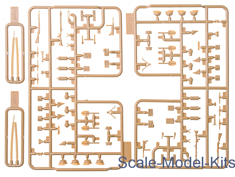 Military Icm 35638 Wwii German Infantry Weapons And Equipment Scale