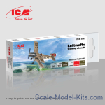 Acrylic paint set for Luftwaffe training aircraft