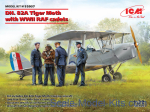 DH. 82А Tiger Moth with WWII RAF Cadets