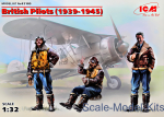 ICM32105 British Pilots (1939-1945) (3 figures)