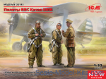 WWII China Guomindang AF Pilots (3 figures)