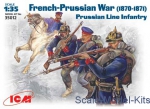 WWI (XIX century - Pre WWII): Prussian Line Infantry, ICM, Scale 1:35
