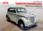 Kadett K38 Cabriolimousine, WWII German Staff Car